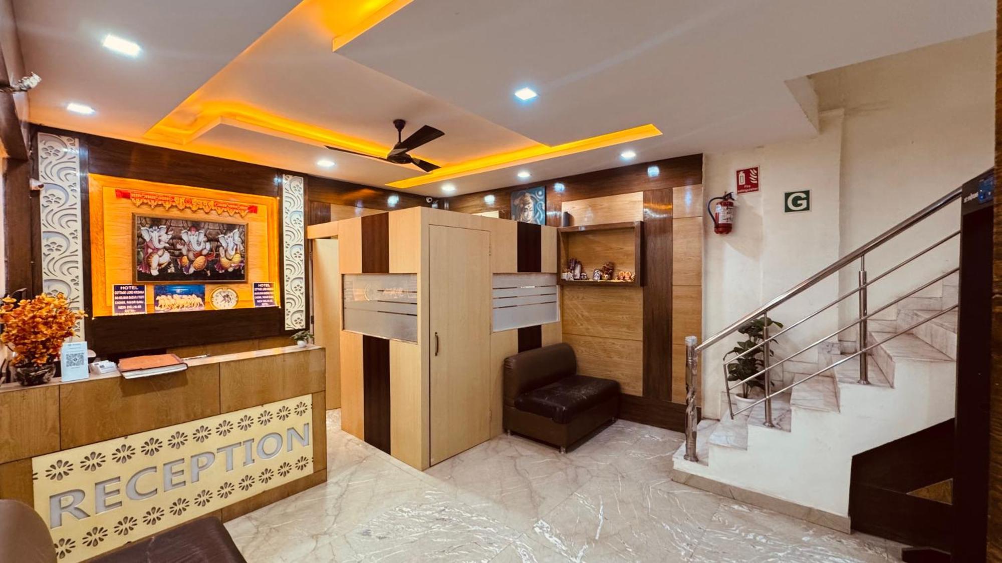 Cottage Lord Krishna Walking Distance From New Delhi Railway Station Bagian luar foto